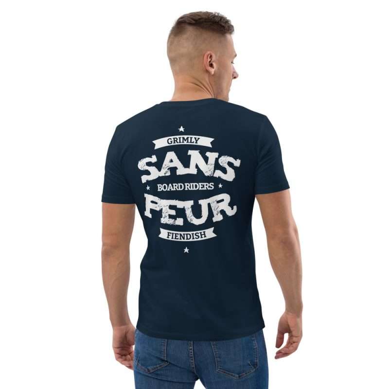 unisex organic cotton t shirt french navy 5fe0a1b75f7a7