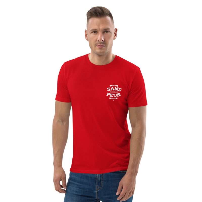 unisex organic cotton t shirt red 5fe0a1b75f8ff