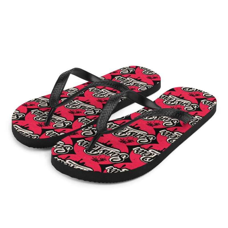 sublimation flip flops white front left 6013a282a0586