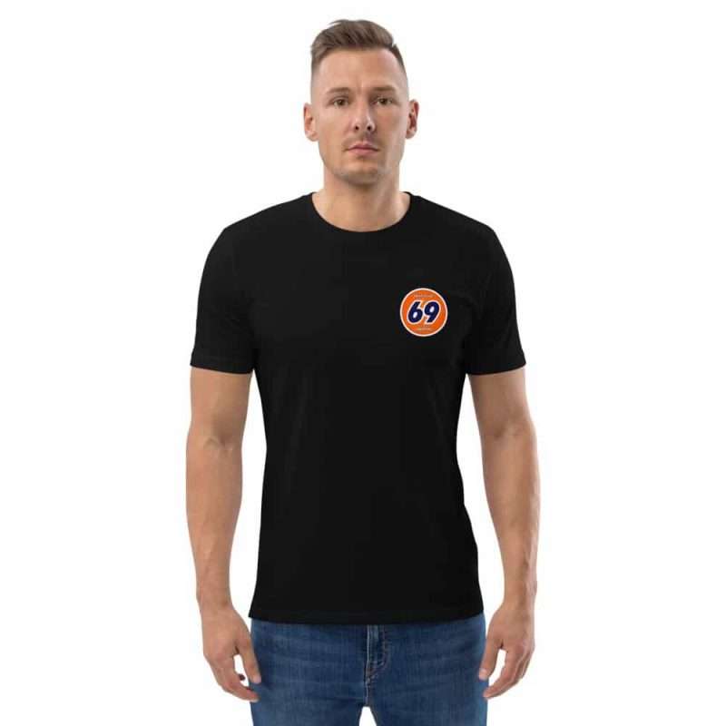 unisex organic cotton t shirt black front 2 605dbbf1827a9