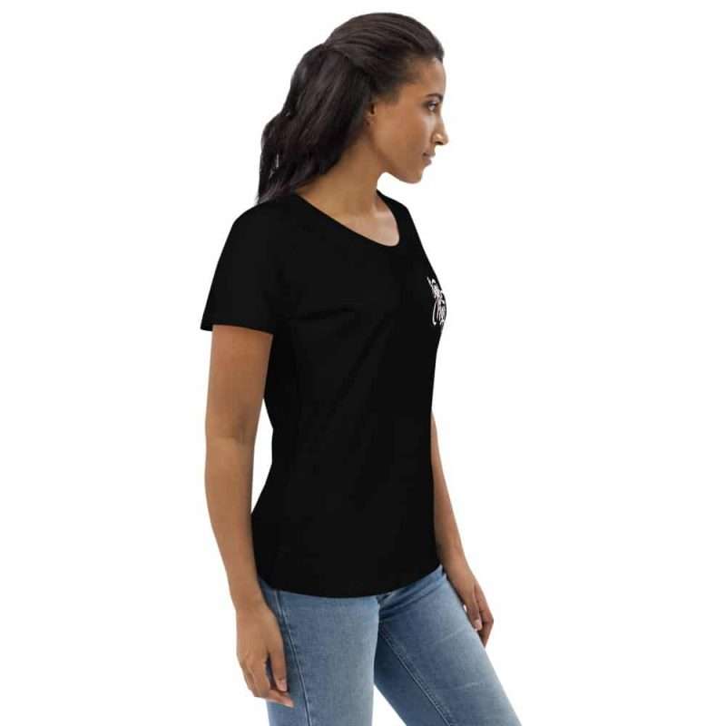 womens fitted eco tee black right front 6051f99bcf7b9