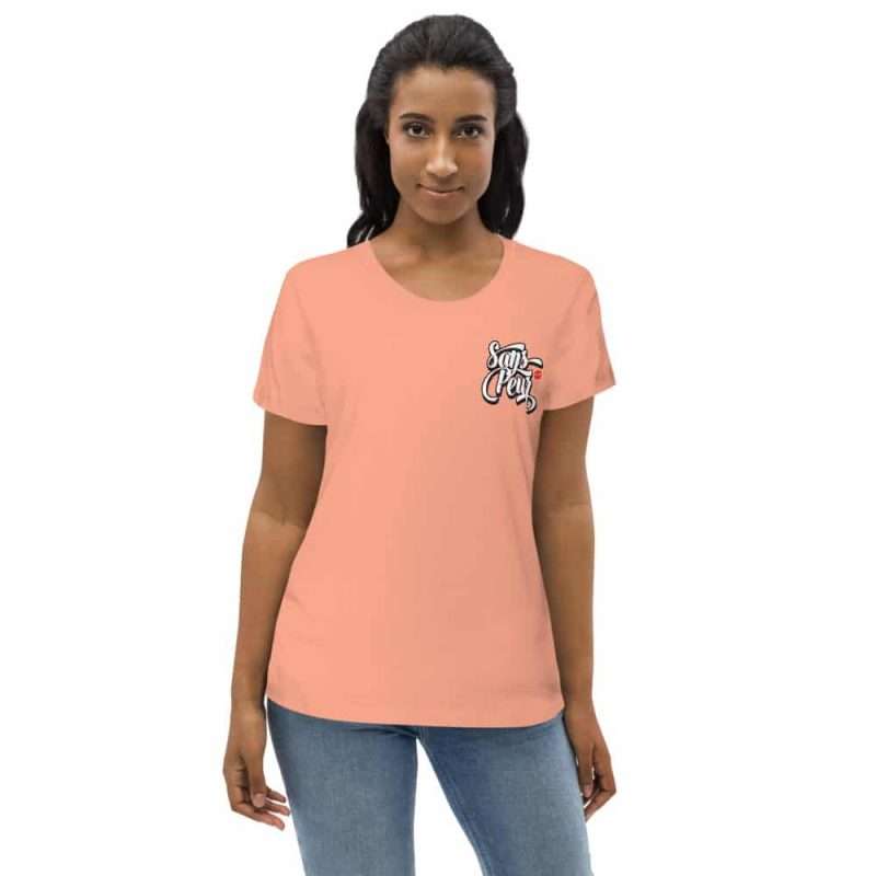 womens fitted eco tee rose clay front 2 6051f99bd020b