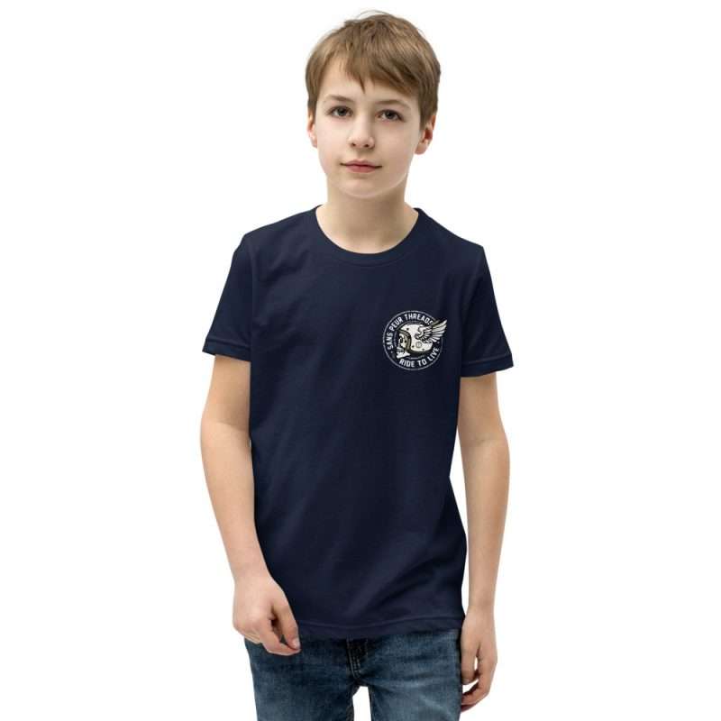 youth premium tee navy front 6050a29312f82