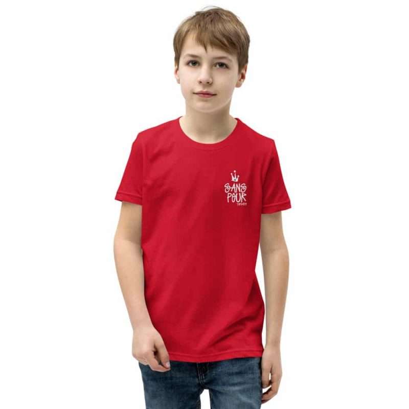 youth premium tee red front 6050a6f4d8da6