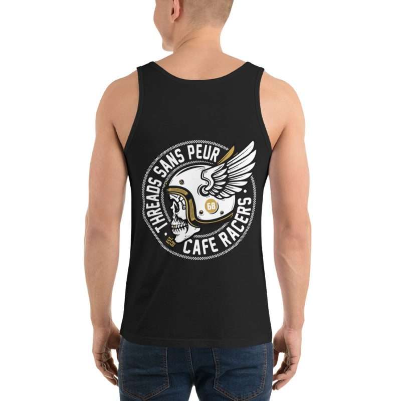 unisex premium tank top black back 60c9e39078415