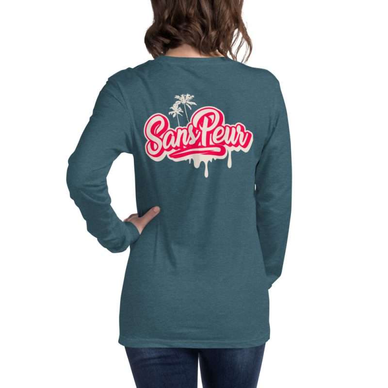 unisex long sleeve tee heather deep teal back 61811a265ec48