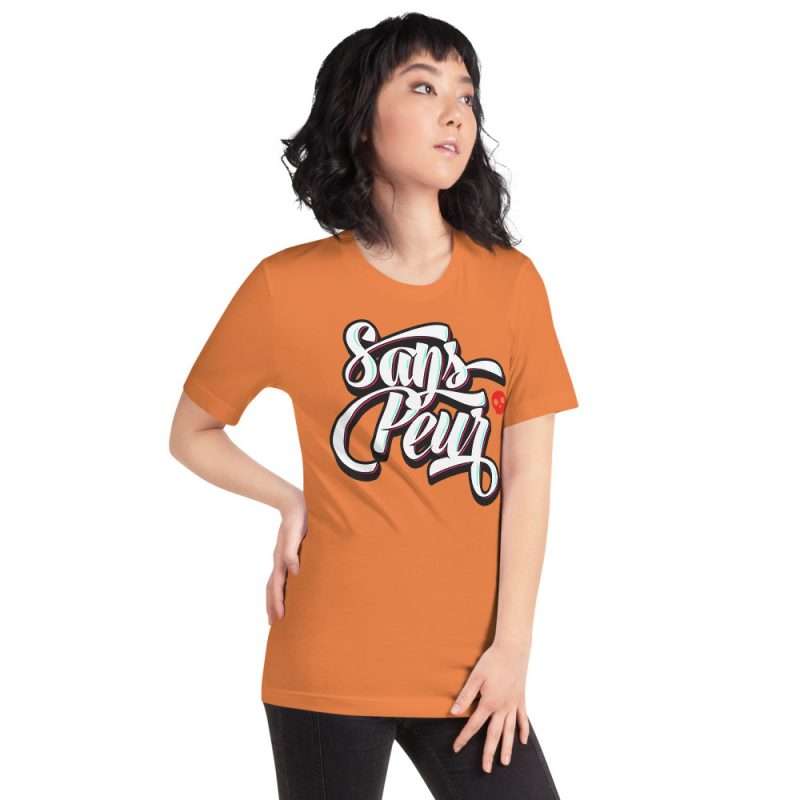 unisex staple t shirt burnt orange right front 6194b6dad0c2c