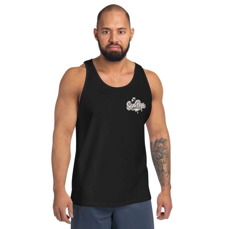 mens staple tank top black front 61b2e85a506ea