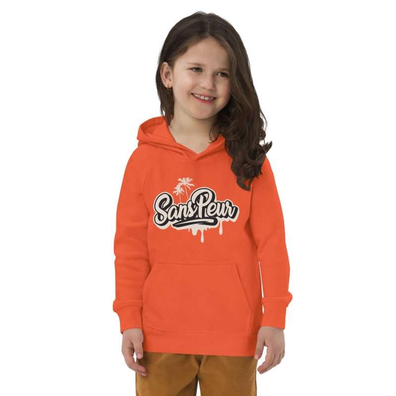 kids eco hoodie burnt orange front 62a86229e304e