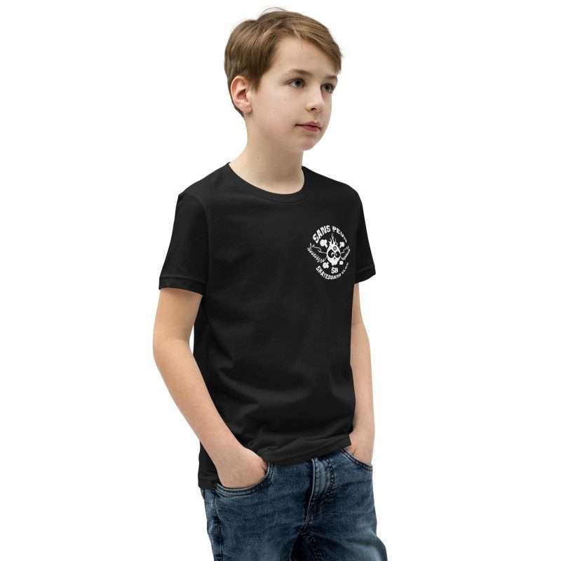 youth staple tee black right front 62975eaf7a653