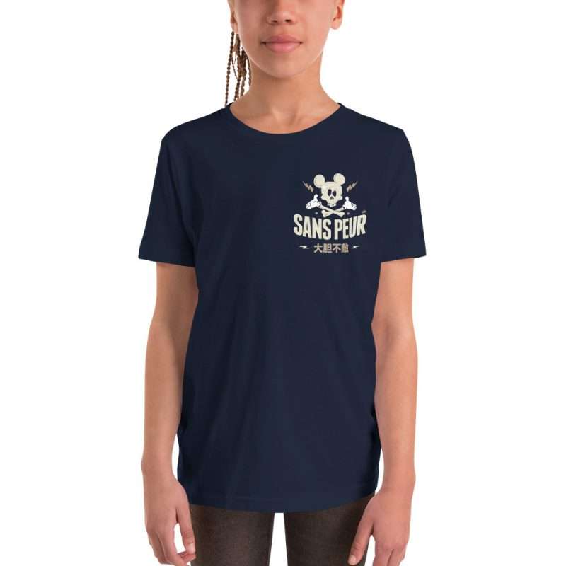 youth staple tee navy front 62cec6dc3dd26