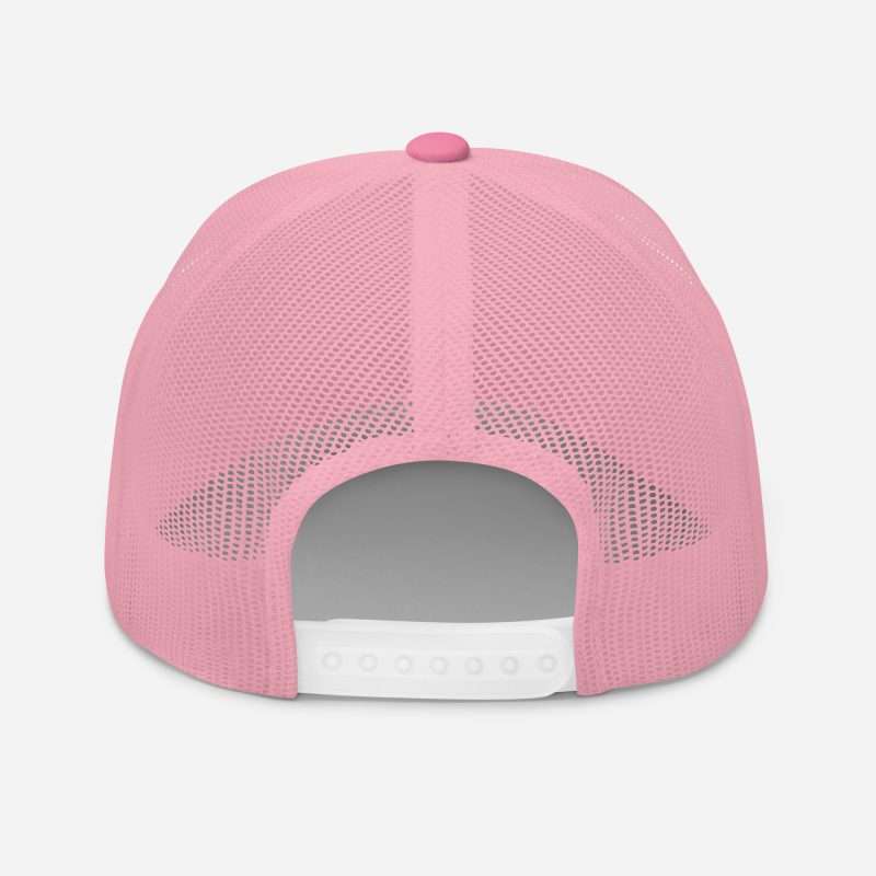 retro trucker hat pink back 63312388ac478