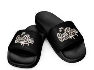 mens slides black front 637d6e3013d37