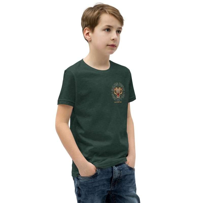 youth staple tee heather forest right front 637f6e711f1cd