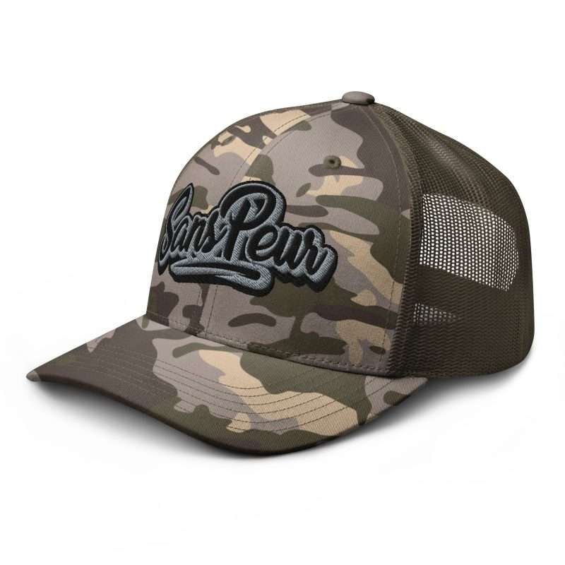 camouflage trucker hat camo olive left front 64e99d180e6b7 scaled