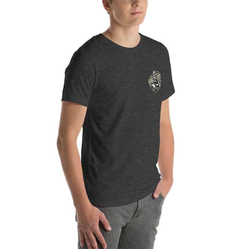 unisex staple t shirt dark grey heather right front 64f3556ac2530